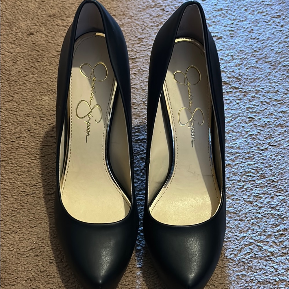 Jessica Simpson Black Women's Heels